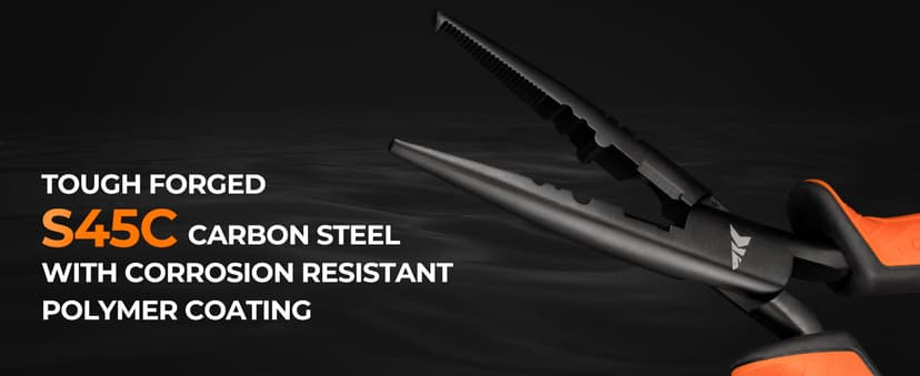 KastKing SteelStream 6pc Fishing Tool Kit - Corrosion Resistant Fishing Pliers with Lanyard, Fillet Knife, Floating Fish Lip Gripper, Fishing Braid Scissors, Tool Retractor, Fishing Gifts for Men