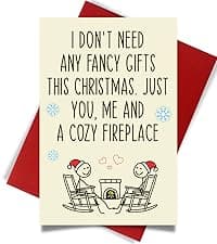 Cheerin Funny Anniversary Card with Envelope - Hilarious Greeting Card for Couples - Birthday Gift for Husband or Boyfriend from Wife or Girlfriend