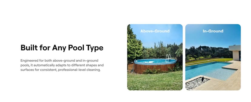 Beatbot iSkim Cordless Robotic Pool Skimmer with 9L Filter Basket, 24/7 Cleaning Solar Powered, 10000mAh Battery, 28-Hour Runtime, Auto Return, Smart Obstacle Avoidance, APP Control -Navy Blue