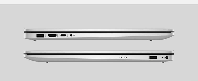 HP 17.3 inch Laptop, HD+ Display, AMD Ryzen 5 7520U, 16 GB RAM, 512 GB SSD, AMD Radeon Graphics, Windows 11 Home, Natural Silver, 17-cp2199nr