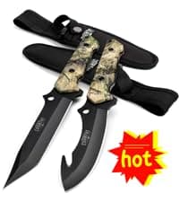 Mossy Oak Hunting Field Dressing Kit - Portable Butcher Game Processor Set (8-Piece)