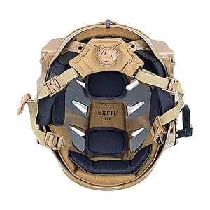 Team Wendy EXFIL LTP Lightweight Tactical Bump Helmet | Mounts for Night Vision & Accessories | Whitewater Impact Protection | Adjustable for Comfort | Airsoft Helmet