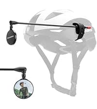 ROCKBROS Bike Helmet for Adult Men Women with Suggested Fit 58-65cm, Detachable Magnetic Goggles & Sun Visor, Lightweight with Adjustable Side and Chin Strap, Suitable for Myopia Glasses