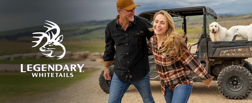 Legendary Whitetails Men's Flannel Shirt Long Sleeve Button Down 100% Cotton