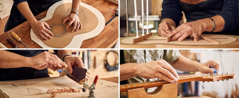 Vangoa 12 String Guitar Acoustic Electric, Upgraded Guitar 12 Strings Bundle for Beginner Intermediate Adults Teens, Guitarra de 12 Cuerdas, Spruce Top Bone Nut, Black, Matte