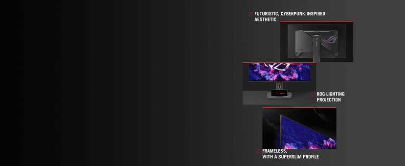 ASUS ROG Strix 27” 1440P OLED Gaming Monitor (XG27AQDMG) - QHD, Glossy OLED, 240Hz, 0.03ms, Custom Heatsink, Anti-flicker,Uniform Brightness, G-SYNC Compatible, 99% DCI-P3, DisplayWidget, 3yr warranty