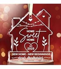 NewEleven Women - Friend Gifts Ornaments 2025 - Friendship Gifts for Friends, Birthday Gift for Women, Besties, Soul Sisters - Ceramic Christmas Ornaments