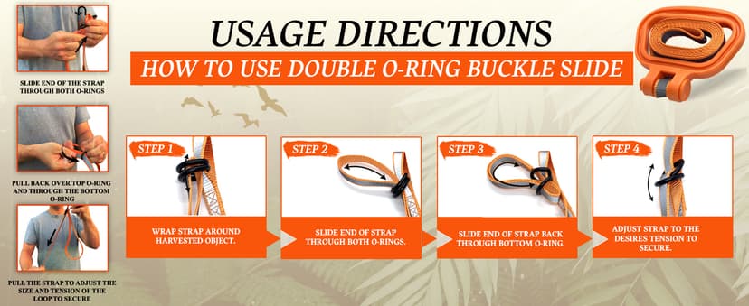 MULTUS Deer Drag Rope & Strap - Heavy Duty Deer Puller for Hunting - Unique Gifts for Hunters, Dad, Men Who Have Everything - Hunting Essentials & Accessories