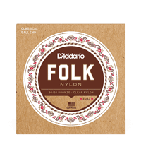 D'Addario Pro Arté Nylon Classical Guitar Strings, EJ45, Normal Tension, 6-String Set, Pack of 1