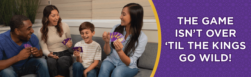 Five Crowns Collectible Tin – Card Game for Kids and Adults, Family Game Night, The Game isn’t Over Until the Kings Go Wild, 5 Suited Rummy Style Card Game, 1-7 Players, Ages 8+