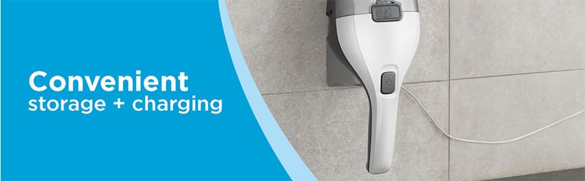 BLACK+DECKER dustbuster Cordless Handheld Vacuum, Portable Car Vacuum Cordless Rechargeable, Wall Mount, Strong Suction QuickClean (HNVC215B10)
