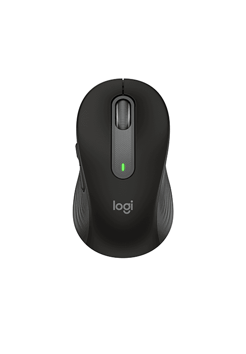 Logitech M720 Triathlon Wireless Mouse, Bluetooth, USB Unifying Receiver, 1000 DPI, 6 Programmable Buttons, 2-Year Battery, Compatible with Laptop, PC, Mac, iPadOS - Black