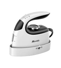 Steamer for Clothes,Sundu Portable 2-in-1 Travel Steamer&Iron,15s Fast Heat-up,100ml Water Tank,Ironing Gloves,25 Min Powerful Continuous Steam,1200W&4 Modes Light Steam Iron for Travel&Home(Blue)