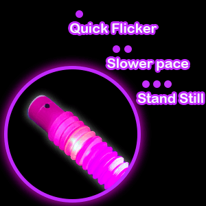 Christmas Glow Sticks Stocking Stuffers for Toddlers-6 PCS Light Up Pop Tube Party Favors Toys Gifts for Kids,LED Bracelet Necklace Accessories,Fun Camping Essentials Games Activities for Boys Girls