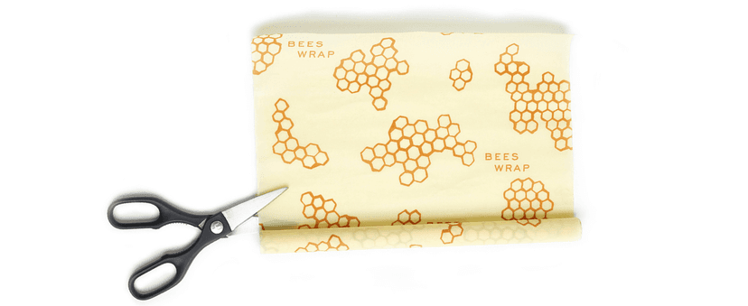 Bee's Wrap Beeswax Wraps for Food - Cut to Size 14x52" Wax Paper Roll - Made in USA Reusable Waxed Paper & Bowl Covers - Organic & Eco-Friendly Alternative to Aluminum Foil & Plastic Wrap, Honeycomb