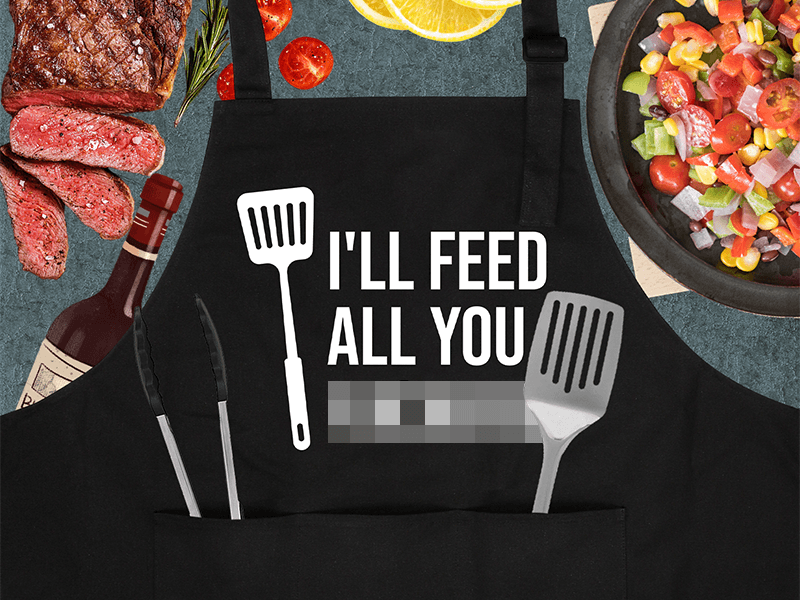 Miracu Funny Cooking Aprons for Men Women, Funny Dad Gifts for Mens Father, Mom - Fathers Christmas, Birthday Gifts for Dad Step Brother Boyfriend Husband, Cool BBQ Grilling Kitchen Chef Apron