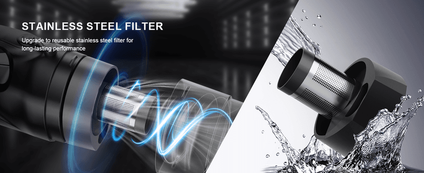 SOWTECH Corded Vacuum Cleaner, Super Power Suction Stick Vacuum Cleaners for Home, 6-in-1 Lightweight Hard Floor Vacuum Removable Handheld Vac, Portable Vacuum for Pet Hair