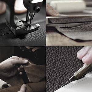 Vislivin Full-Hand Womens Touch screen Gloves Genuine Leather Gloves Warm Winter Texting Driving Glove