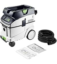 Festool 578441 CT 15 Dust Extractor – HEPA Filter, Automatic Tool Start, High-Power Suction & AutoClean System