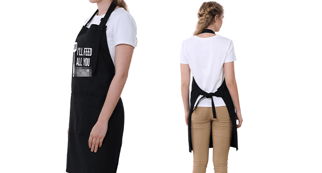 Miracu Funny Cooking Aprons for Men Women, Funny Dad Gifts for Mens Father, Mom - Fathers Christmas, Birthday Gifts for Dad Step Brother Boyfriend Husband, Cool BBQ Grilling Kitchen Chef Apron