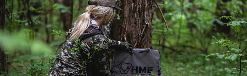 HME Maxx Hoist Rope (25 FT) - Reliable Sturdy Adjustable Easy-to-Install Hunting Gear Lift System with Highly Reflective Band