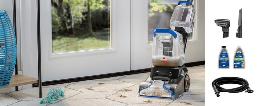 BISSELL TurboClean PET, Upright Carpet & Upholstery Cleaner, 3948