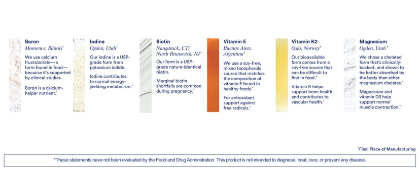 Ritual Essential for Women Prenatal Multivitamin: Folate & Choline for Neural Tube Support, Omega-3 DHA for Fetal Brain Development, Iron, Calcium-Helper D3 & K2, Non-GMO, Vegan, Citrus, 30 Days
