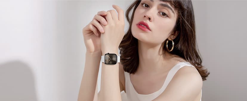 Magnetic Sport Bands for Apple Watch Band 40mm 38mm 41mm 42mm 44mm 45mm 46mm iWatch bands for Women Men,Silicone Loop Strap Wristband for Apple Watch Series 11 10 9 8 7 6 5 4 3 SE 3/2nd Ultra/3/2 49mm