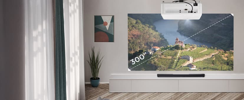 ViewSonic PA503HD 4000 Lumens High Brightness Projector with 1.1x Optical Zoom, USB, and HDMI inputs for Home and Office