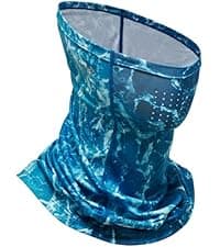 BASSDASH 4 Pack UPF 50+ UV Protection Neck Gaiter Sun Protector for Fishing Hunting Kayaking Hiking Cycling Outdoor