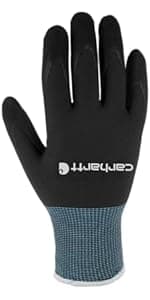 Carhartt Men's GD0794M High Dexterity Open Cuff Glove