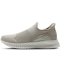 STQ Walking Shoes Women Arch Support Slip on Sneakers with Memory Foam Comfort Lightweight