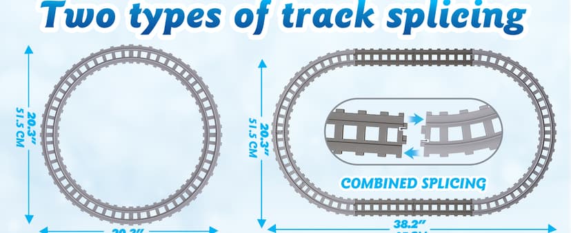Hot Bee Train Set for Toddlers with Steam - Light Up & Sound Choo Choo Train, Electric Train Set for Toddlers 2-4, Magnetic Connection Train Toys, Birthday Gifts for Boys Girls 3 4 5 6