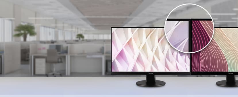ViewSonic VA2247-MH 22 Inch 1080p Monitor, 100Hz Refresh Rate with FreeSync for Smooth Workflows, Ultra-Thin Bezels, HDMI, and VGA Inputs