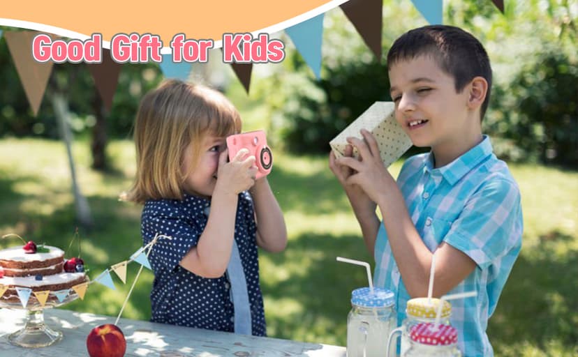 Instant Print Camera for Kids, Christmas Birthday Gifts for Girls Boys, HD Digital Video Cameras for Toddler, Portable Toy for 4 5 6 7 8 9 10 Year Old Girl with 32GB SD Card-Purple