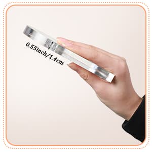 Jetec Mothers Day Gifts Acrylic Mom Birthday Sign Plaque Presents from Daughter Son Grateful Birthday Christmas Valentines Gifts, 5.91 x 5.91 x 0.55 Inches(to My Mother)