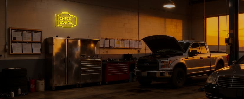 Check Engine Light Neon Sign for Man Cave Decor, LED Garage Wall Art, Funny Gifts for Dad & Car Guys, Man Cave Auto Repair Shop Mechanics Workshop Sign, USB Powered(15.7x11.8in,Yellow) B0BK972XV2