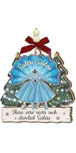 Neighbor Christmas Ornament 2025 – Neighbor for Women Men, Friendship Ornament for Bestfriends, Merry Christmas Next Door Neighbor Gift Idea, Wooden Hanging Tree Decoration