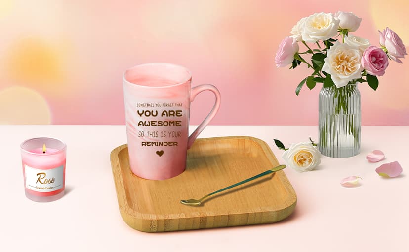 Birthday Gifts for Women, Mom, Sister, Friend: Unique Pink Self Care Spa Relaxation Baskets Set, Christmas, Holiday, Valentines Day Presents for Her, Girlfriend, Grandma, Wife, Bestie, Coworkers