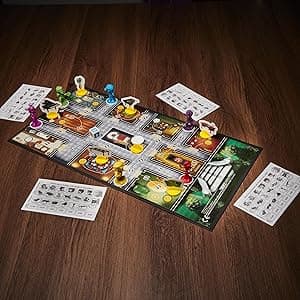 Hasbro Gaming Clue Junior Board Game for Kids Ages 5 and Up, Case of The Broken Toy, Classic Mystery Game for 2-6 Players