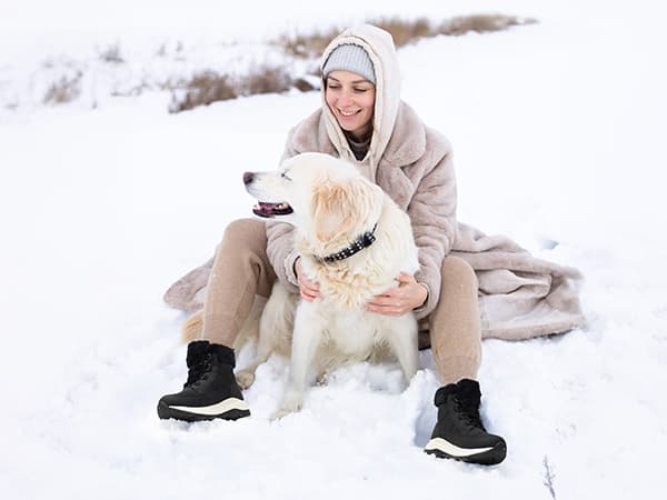 DREAM PAIRS Women's Winter Snow Boots, Faux Fur Waterproof Ankle Booties, Zaylee Ladies Comfortable Short Boots Outdoor