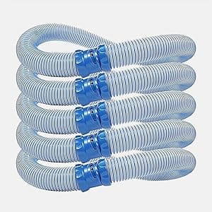 Pool Systems R0527700 1-Meter Twist Lock Hose Replacement Kit, Compatible with Zodiac X7 T3, T5, Mx6 Mx8, Cleaner Hose for Swimming Pool,zodiac pool hose 5PCS