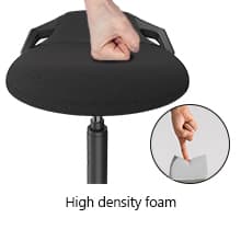 Standing Desk Chair, Adjustable Ergonomic Standing Stool, Swivel Sitting Balance Chair, Anti-Slip Bottom Pad