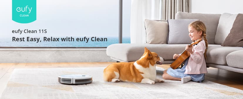 eufy Like-New L60 Robot Vacuum with Self Empty Station, Hair Detangling Technology, Up to 60 Days Hands Free Cleaning, 5,000 Pa Suction (Renewed)