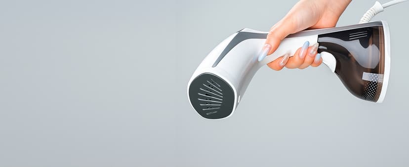 Mafilise Steamer for Clothes, 20S Heat Up, 1500W & 3 Steam Settings, Ceramic Soleplate with 13-Vent, 2-in-1 Clothing Iron Wrinkle Removal for All Fabrics, Portable & Travel-Ready