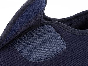 LongBay Men's Memory Foam Diabetic Slippers Comfy Warm Plush Fleece Arthritis Edema Swollen House Shoes