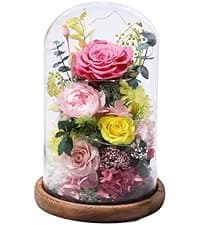 lovenfold Flowers for Delivery,Preserved Flowers Bouquets,Purple Rose Bouquets That Last 1-3 Years,Birthday Flowers Gifts for Women Mom Grandma Wife Friends