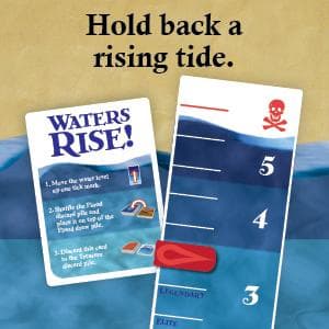 Gamewright - Forbidden Island - Cooperative Strategy Survival Board Game, 2-4 Players