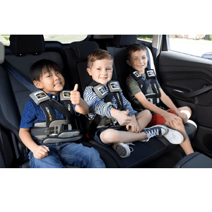 Small Black, Lightweight, Compact, Portable Car Seat - Perfect for Travel and Everyday Child Safety