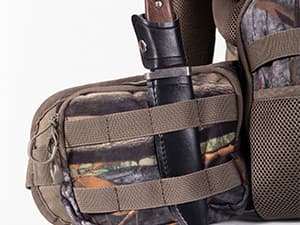 BLISSWILL Large Hunting Backpack with padded weapon for Bow Rifle Hunting Gear Accessories 40L(New leaf camouflage)